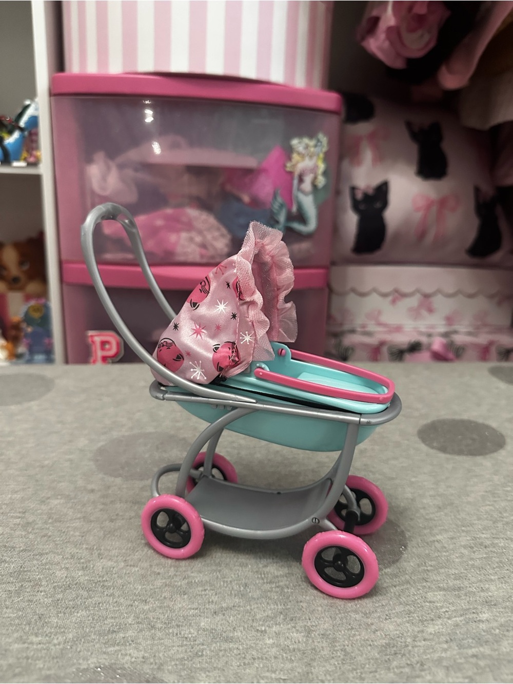 Barbie Posh Pets Kitten Style Doll Replacement Stroller